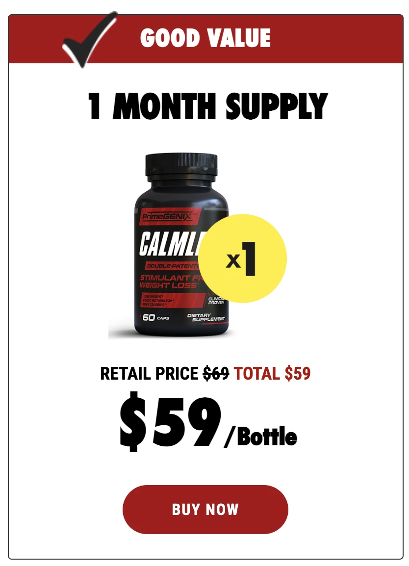 CalmLean order one bottle